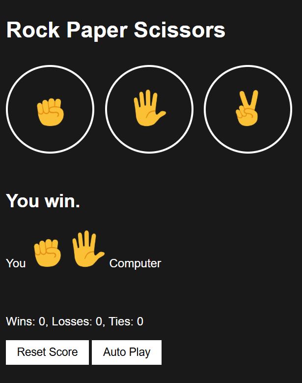 Rock Paper Scissors